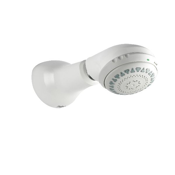 Mira RF7 Adjustable Spray, Rigid Shower Head BIR in white - DISCONTINUED 